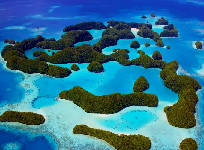 Wallpaper Palau, Philippines, ocean, islands, 5k, Nature 5153013948